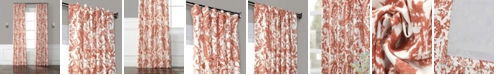 Exclusive Fabrics & Furnishings Edina Printed Cotton 50" x 108" Curtain Panel